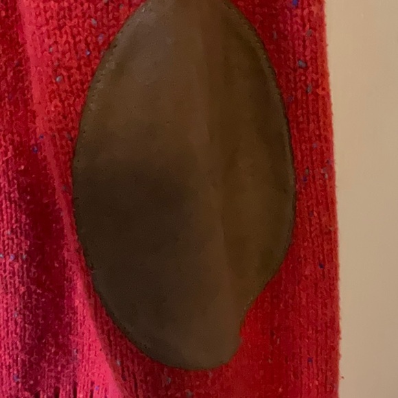 American Eagle Outfitters Men’s Patch Elbow Ribbed Crewneck Sweater Size Medium - Picture 8 of 16